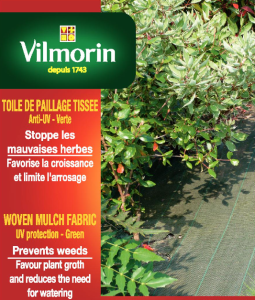 Toile de Paillage Tissée - PP - Qualité Standard - Verte - 1,6x100
